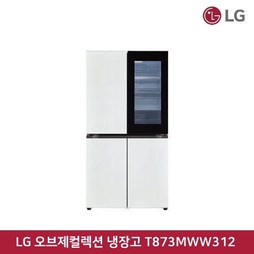 [렌탈]60개월 기준 월53,800원  LG 디오스 오브제컬렉션 노크온 T873MWW312