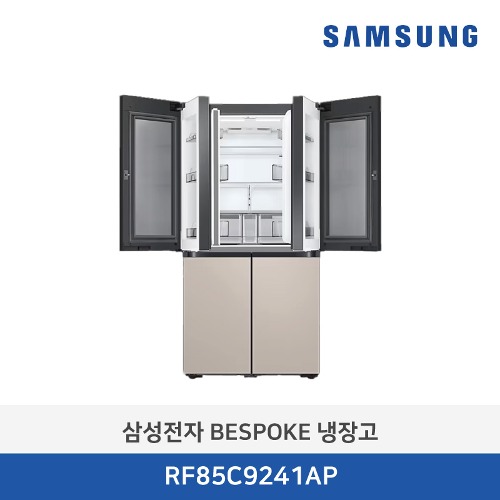 [렌탈] 60개월 기준 월 72,300원 삼성전자 비스포크 냉장고 패널별도 RF85C9241AP (색상선택형)