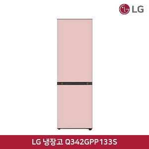 [렌탈]60개월 기준 30,400원 LG 냉장고 상냉장 하냉동 344L 핑크 (Q342GPP133S)
