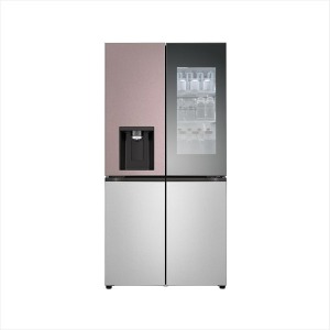 [렌탈] 60개월 기준 월 118,000원 LG 디오스 오브제컬렉션 얼음정수기냉장고 820L 프리스탠딩 (W824SKV47-B)